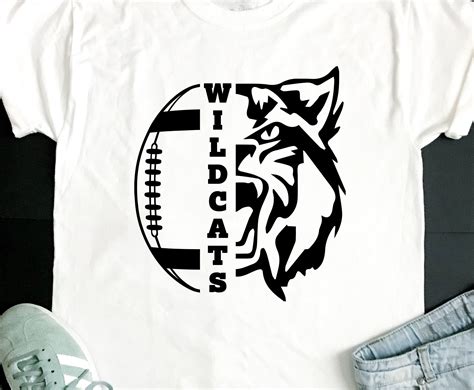 Wildcats Football Svg Wildcats Football T Shirt Design Svg Etsy