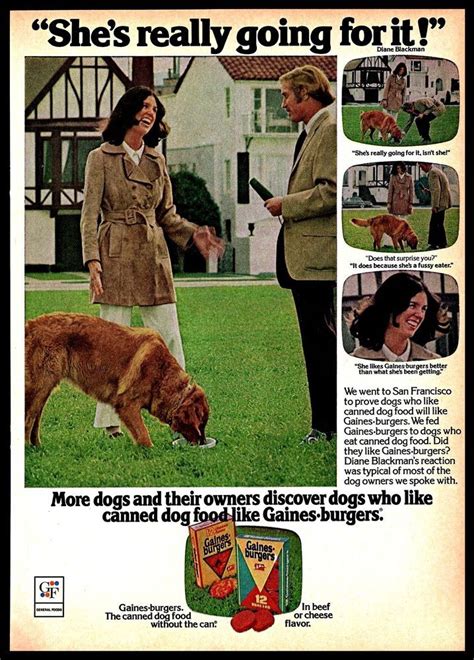 It was the best seller for several. 1974 Gaines-burgers #DogFood #Retriever Green Grass # ...