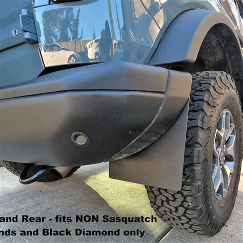Bronco Sasquatch Mud Flaps Etsy