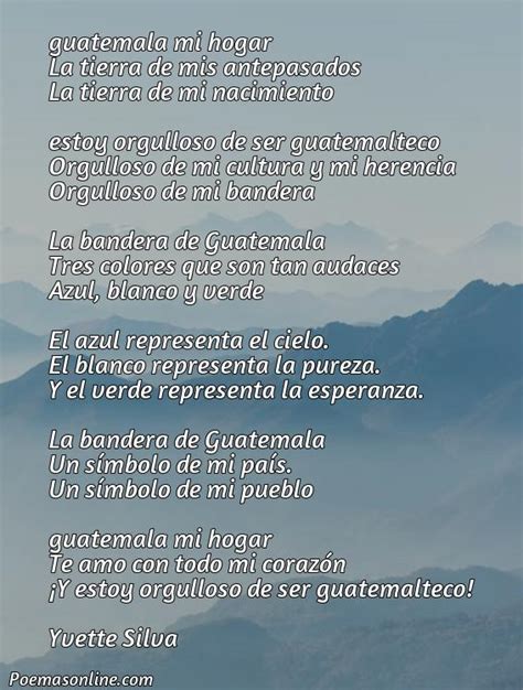 Cinco Mejores Poemas Sobre La Bandera De Guatemala Poemas Online