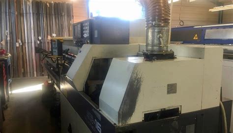 Star Cnc Sliding Head Lathe Sr16 Y2000 With Bar Loader Machinery