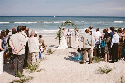 Beach Weddings A Roundup Of Beautiful Ceremonies By The Shore Coastal