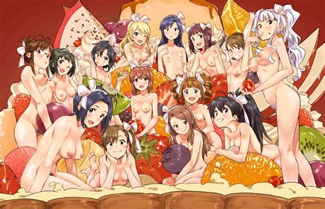 Rule 34 6girls Akizuki Ritsuko Amami Haruka Beach Bows Breasts Everyone Futami Ami Futami