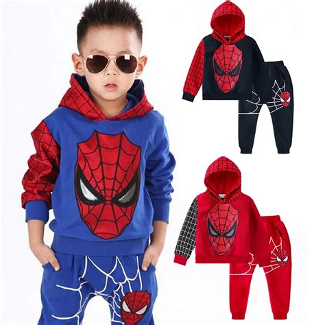 Boys Fancy Dress Boys Kids Toddler Super Hero Fancy Spiderman Cosplay