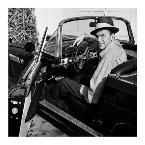 Vintage Poster Frank Sinatra Poster Frank Sinatra Print Frank Sinatra Sitting In Car