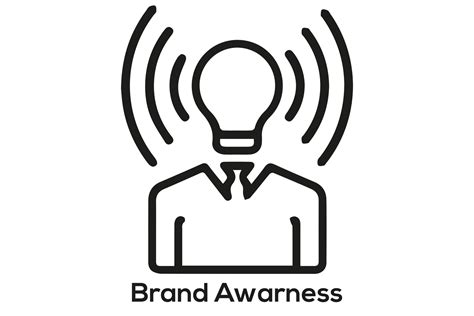 Brand Awareness Icon On Transparent Background 17196603 Png