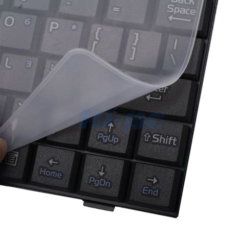 The cotton swab should be wet, but not dripping. New Clear Protector Cover Universal Laptop Silicone ...