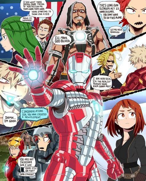 21 Best Mha Avengers Crossover Images In 2020 Avengers Anime