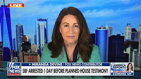 Miranda Devine Calls Out ‘extremely Suspicious Timing Of Ftx Founders Arrest Immediately I