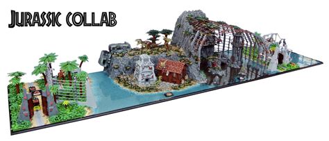 This Massive Jurassic Park LEGO Creation Pays Tribute To The Whole