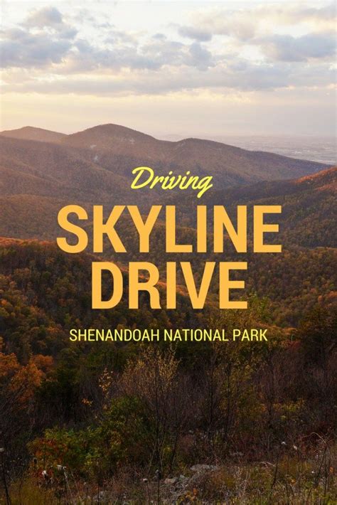 Skyline Drive Guide 2020 Driving Through Shenandoah National Park Va