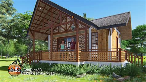 Modern Bahay Kubo Design Amakan Native House Design 2 Bedrooms 6