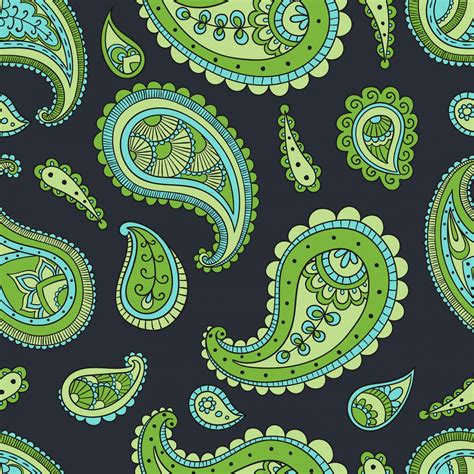 Paisley Pattern Blue Green Free Stock Photo Public Domain Pictures