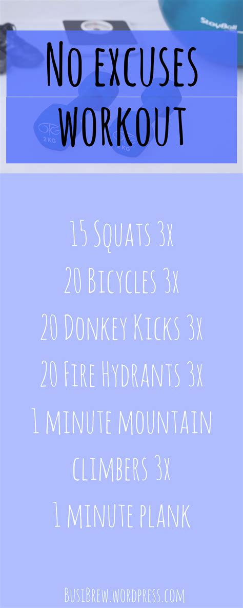 No Excuses Do This Workout Anywhere No Gym Equipment Required