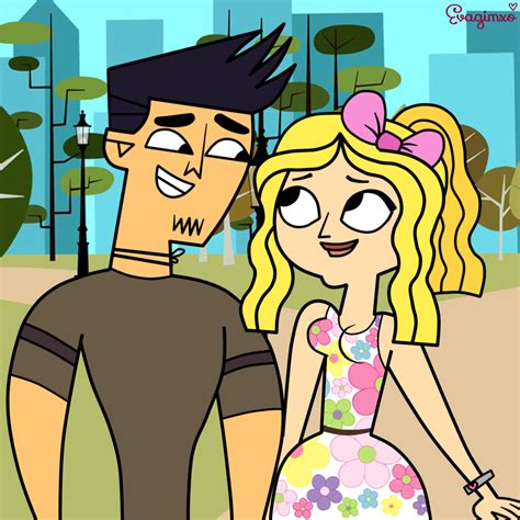 First Date Tdrr Devin And Carrie Total Drama Island Drama Memes