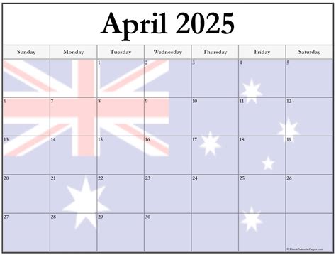 Collection Of April 2025 Photo Calendars With Image Filters