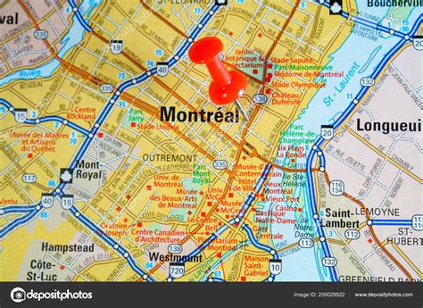Old Montreal Street Map