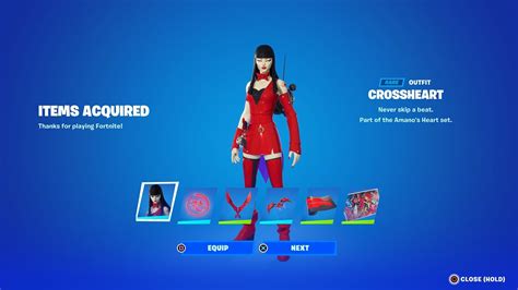 How To Get Amanos Heart Bundle In Fortnite New Free Crossheart Skin