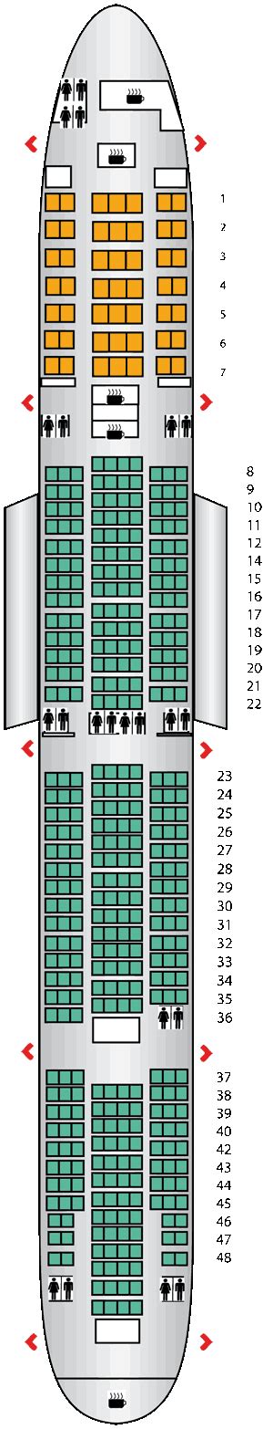 Boeing 777 300 Seating Aviones