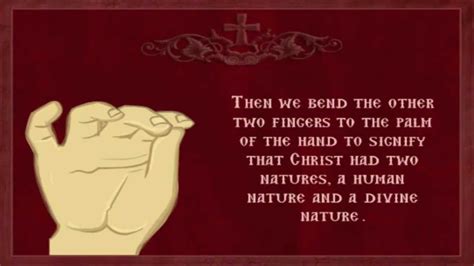 Signum crucis), or blessing oneself or crossing oneself, is a ritual blessing made by members of some branches of christianity. How to Make the Sign of the Cross - YouTube