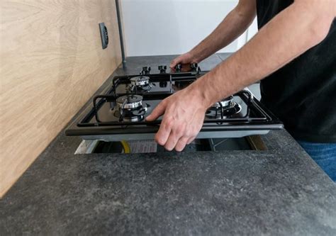 How To Install A Gas Hob In An Old Kitchen Cabinet