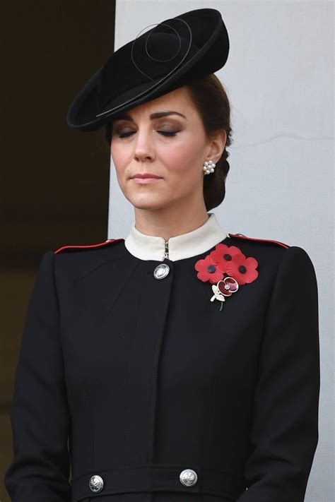 Kate Middleton Annual Remembrance Sunday Memorial In London 11112018 • Celebmafia