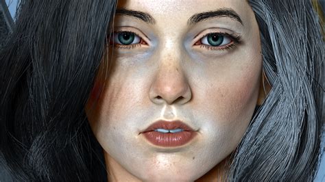 Realistic Female Character Sculpting Flippednormals