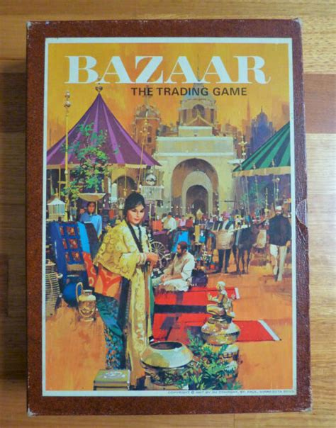Vintage Bazaar 3M Bookshelf Board Game Trading | eBay