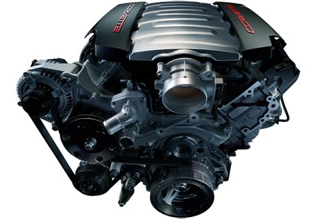 The layout of the engine and the configuration of its cylinders. Corvette Sports Car Engines: Gen 5 V8 LT1 & LT4