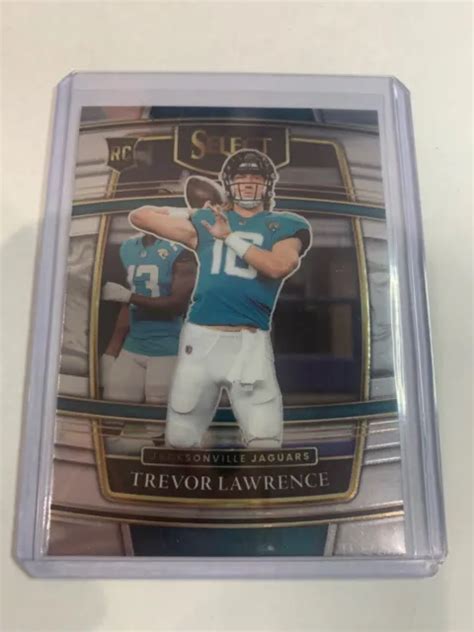 Trevor Lawrence Base Concourse Level Rookie Card Rc 43 2021 Panini Select Hot 1200 Picclick