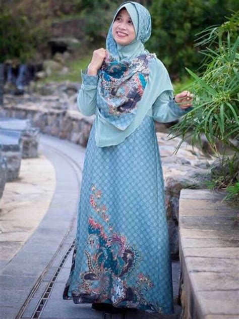 10 Model Baju Batik Gamis Terbaru 2017 Tabinaco Batik Madura