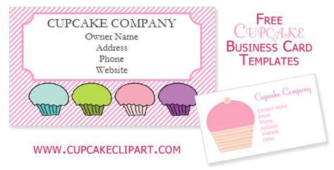 This black and grey business card template is geared towards photographers. Free Cupcake Clipart Images, Printable Toppers and Photos ...