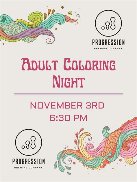 Adult Coloring Night Wednesday November 3rd Northampton Ma Events