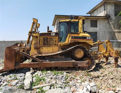 secondhand crawler dozer cat d7r used original tracked bulldozer caterpillar v track tractor