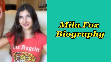 Mila Fox Biography Mila Fox Wikipedia Youtube