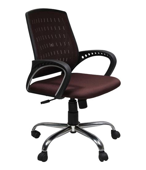 These are specially designed office chairs that help in the reduction of pressures on the several nerves of the spinal cords, thereby limiting the chance of it aligns the forearms, wrists, lower back, neck and the head in the correct positions, thereby reducing back pain, work related musculoskeletal disorders. Low Back Office Chair in Maroon - Buy Low Back Office ...