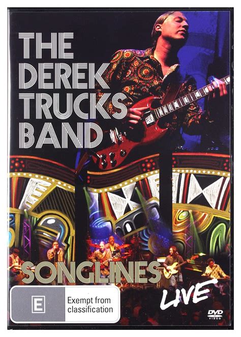Derek Trucks Band The Songlines Live Reino Unido Dvd Amazones The Derek Trucks Band
