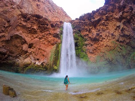 Magical Waterfalls Of Havasupai Reservation Camping For Women