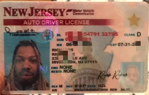 Buy A Valid New Jersey Drivers License Within Days Begin Online