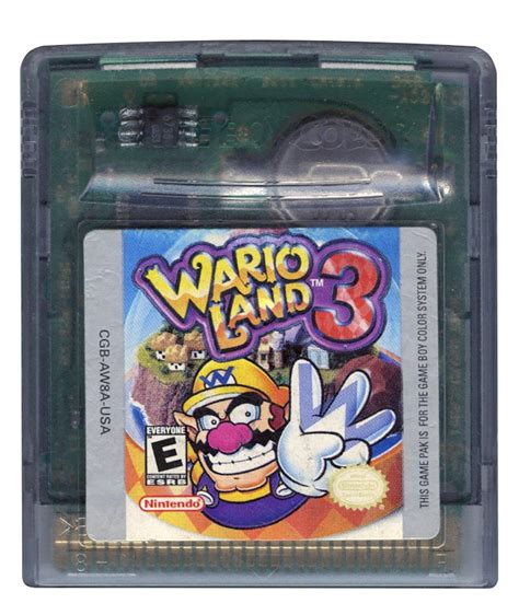 Wario Land 3 Nintendo Gamestop