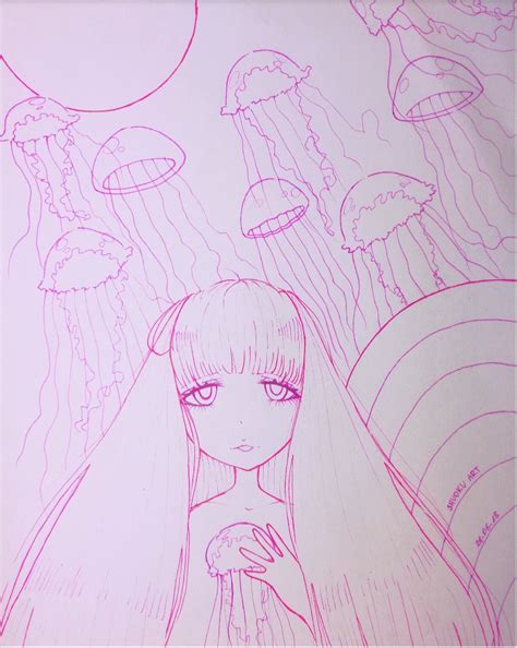 Anime Sketch Aesthetic Girl Cute Drawings Largest Wallpaper Portal