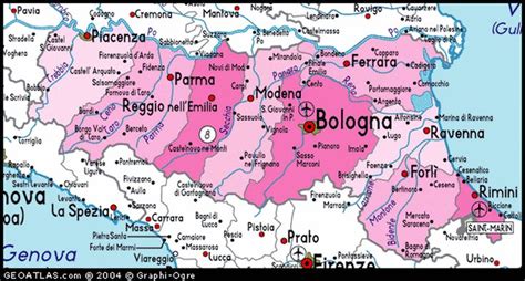 Italian Province Of Emilia Romagna Google Search In Map