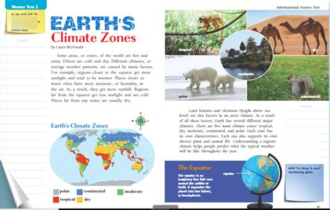 Earths Climate Zones Diagram Quizlet