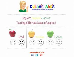 Apples Taste Test Chart Free Children 39 S Videos Activities