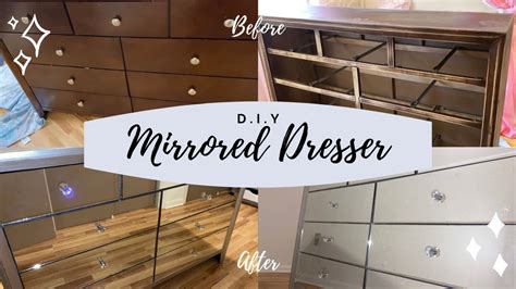 Maybe you would like to learn more about one of these? DIY Mirrored Dresser For Under $100!!! - YouTube