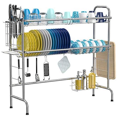 Ispecle 2 Tier Over The Sink Dish Drying Rack — Deals From Savealoonie