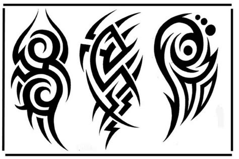 Black Tribal Tattoo Designs For Half Sleeve Tribal Tattoos For Men Cool Tribal Tattoos Half