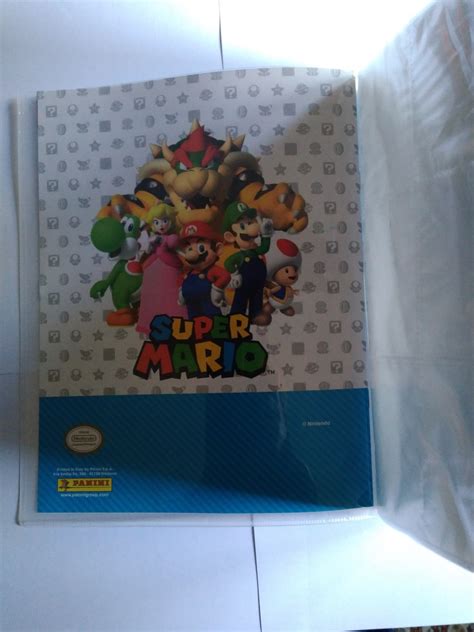 Binder Super Mario Panini Prazan 74613481