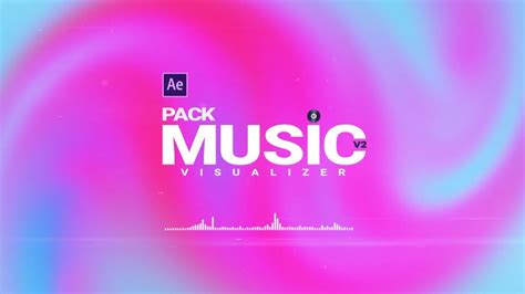 24 Audio Spectrum Visualizer Template After Effects Template Youtube