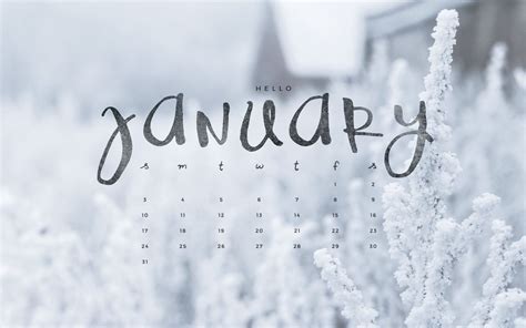 January Winter Desktop Wallpapers On Wallpaperdog